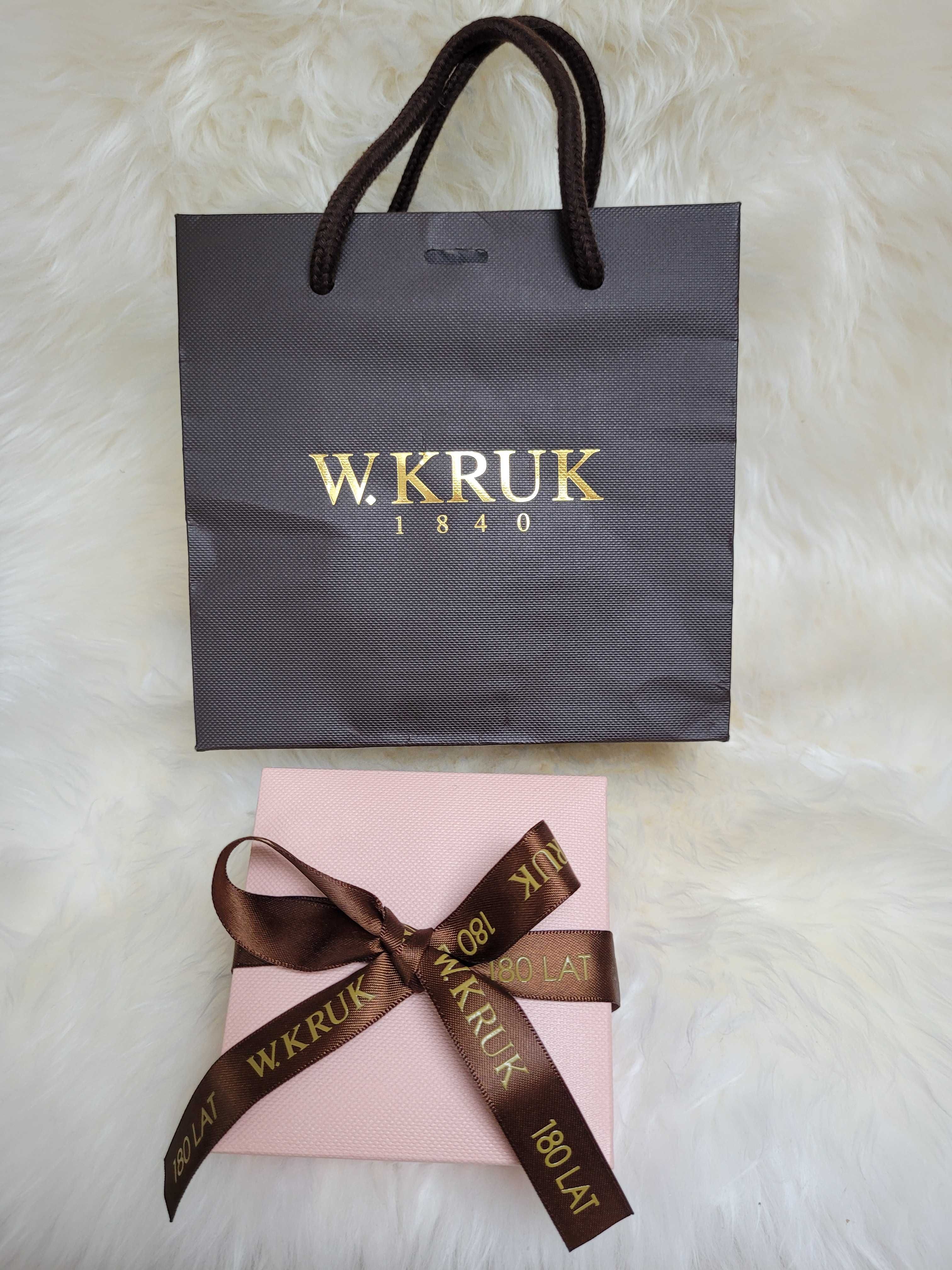 Nowy zestaw - W.KRUK - opakowanie prezent do biżuterii kolczyków