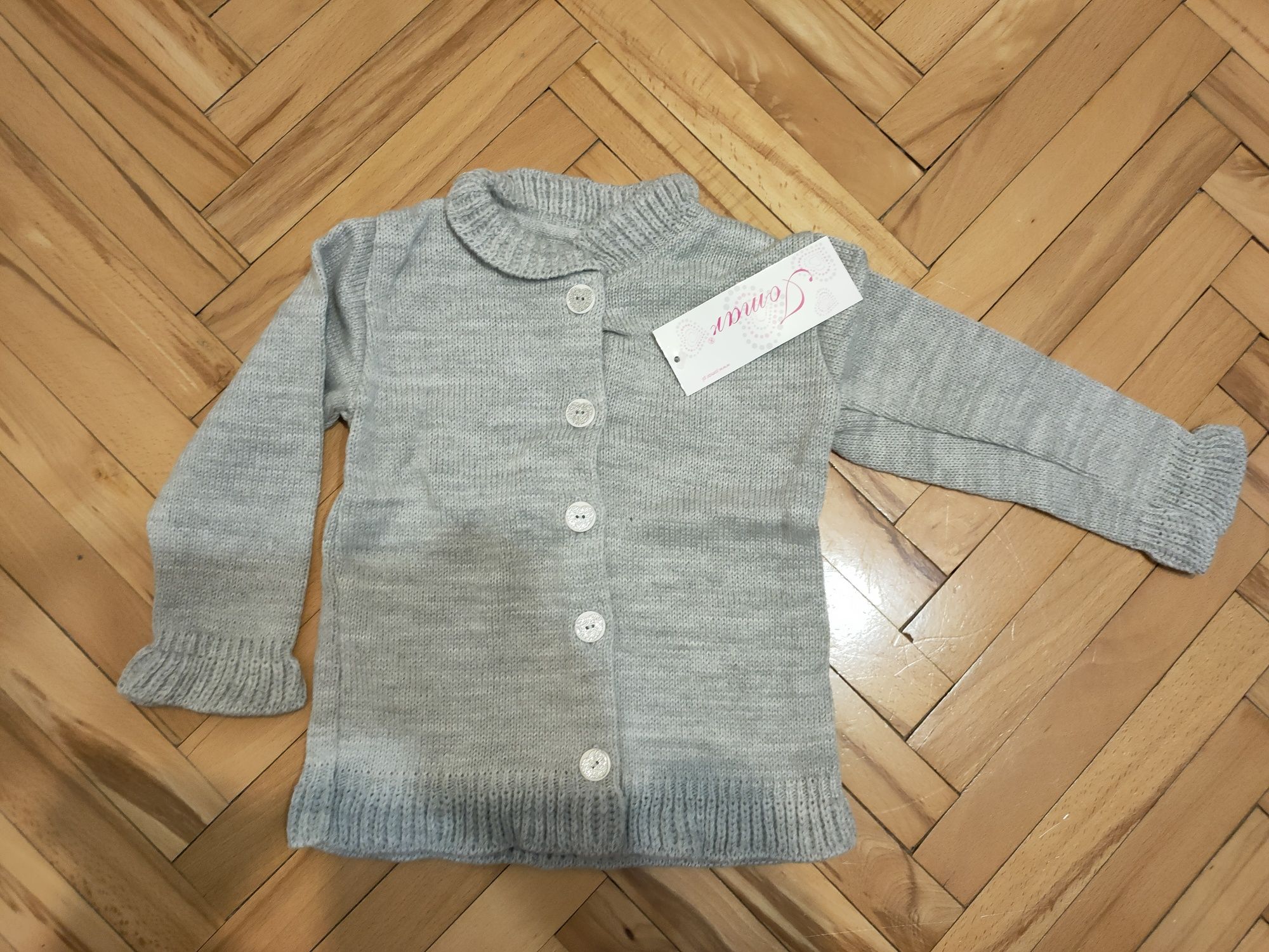 Sweter szary 104