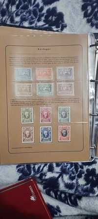 Valiosa coleção de selos portugueses novos