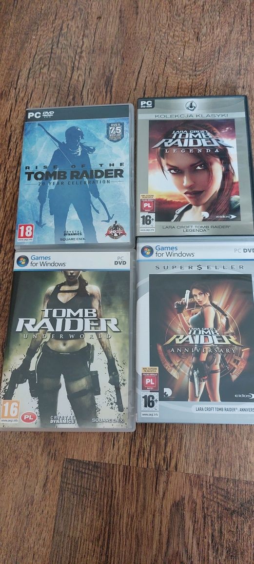 Tomb Raider gry PC DVD