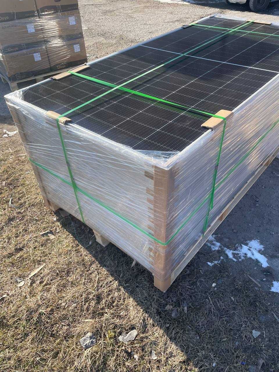 Панелі JA Tongwei Longi 400w - 595w Вт, батареї, опт і роздріб