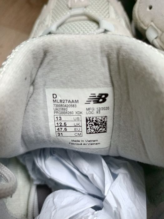ОРИГИНАЛ. Кроссовки мужские New Balance 827