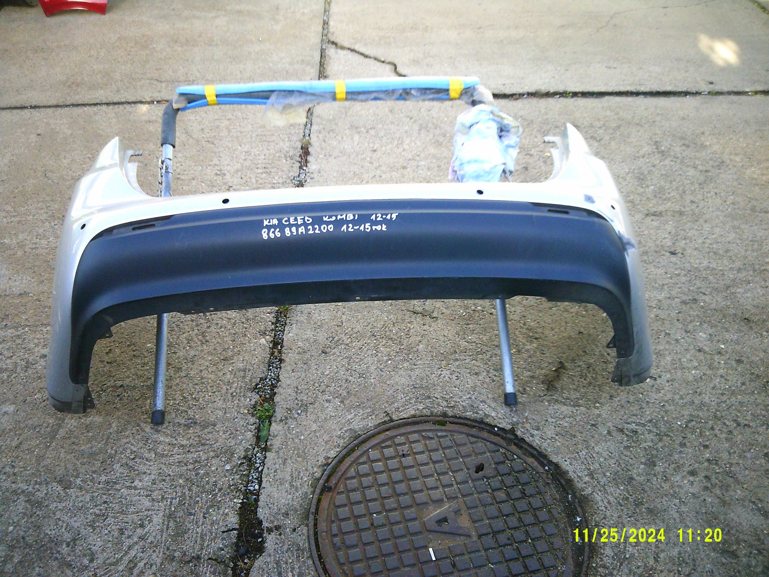 Zderzak tylny+ spoiler KIA Ceed II kombi 12-15 r.