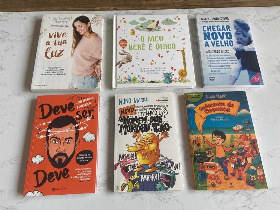 Livros variados desde 2€