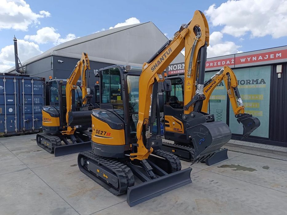 Shantui SE27SR  Minikoparka