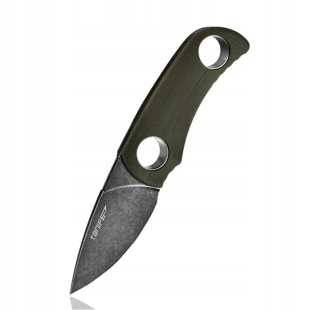 NÓŻ Tonife HKT2021 neck survival bushcraft taktyczny stal stonewash