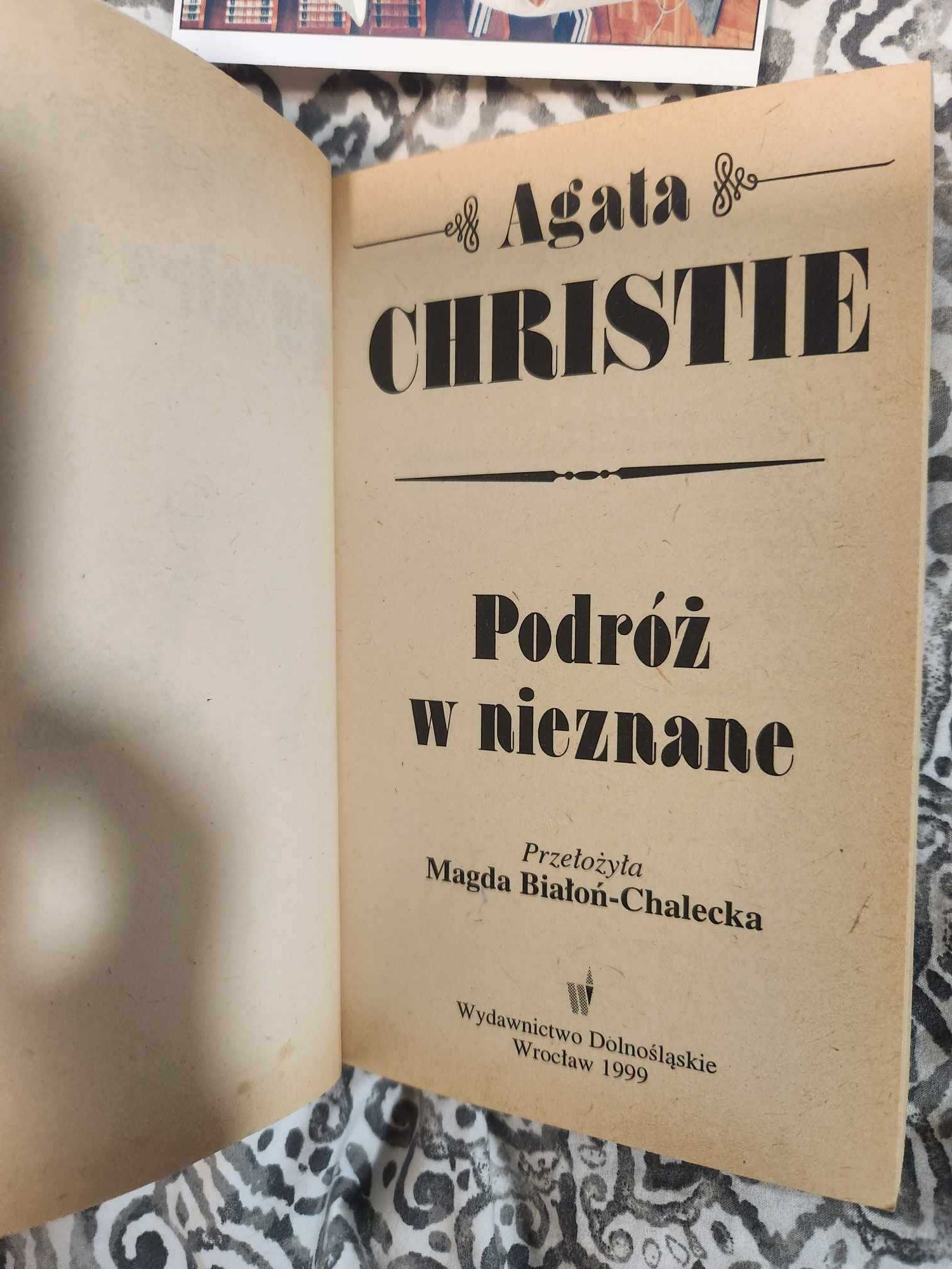 Podróż w nieznane Agata Christie 1999