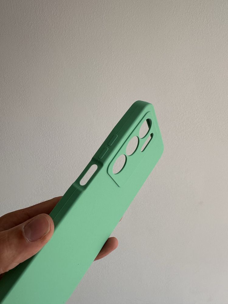Etui Silicon 2mm zieleń do REALME 14X