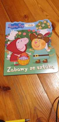 Książeczka z naklejkami świnka peppa