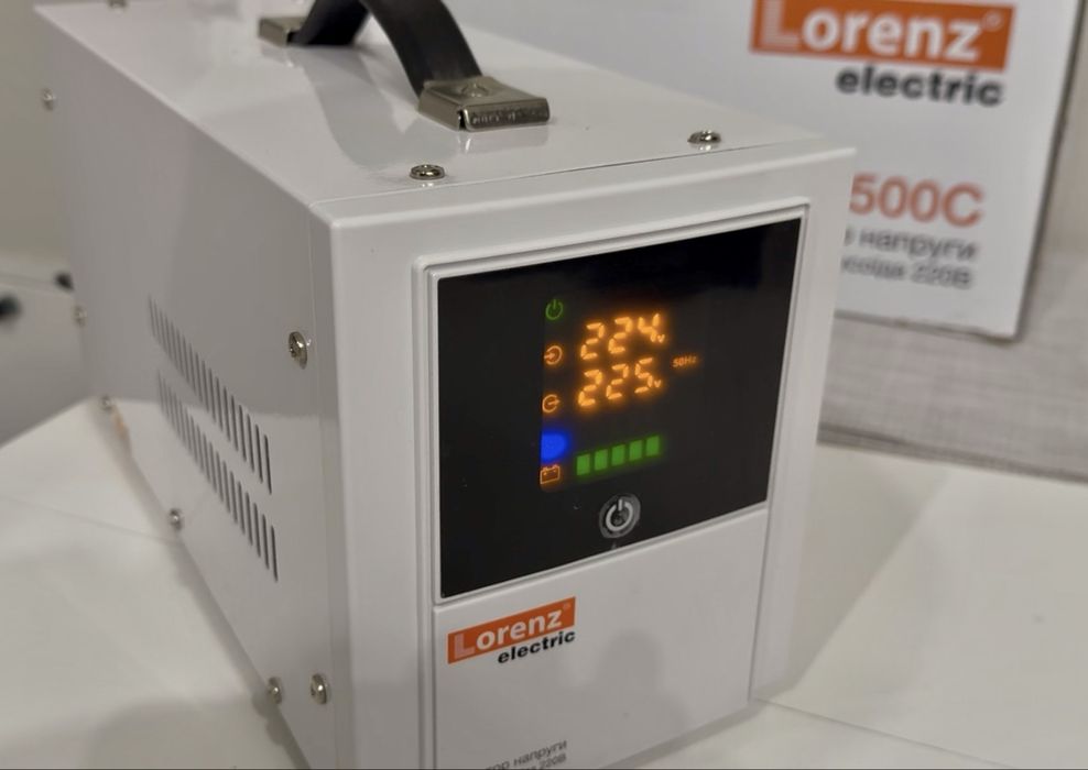 Інвертор Lorenz Electric ЛІ-1500С чиста синусоїда 1050Вт