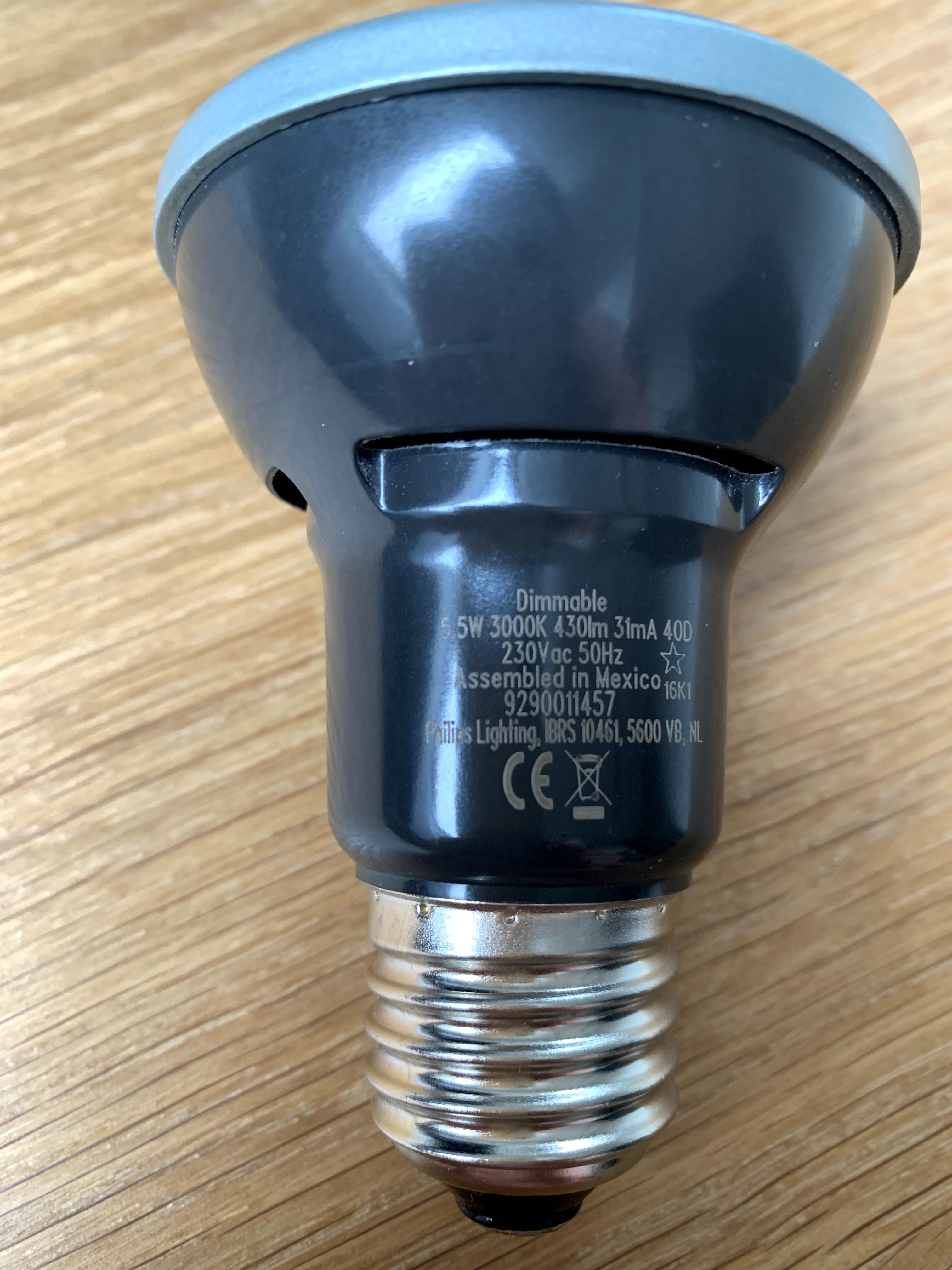 Reflektor Philips E27 PAR20 LED 5,5 W 2 700 K