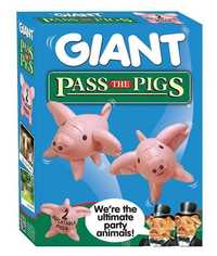 Klasyczna gra imprezowa i podróżna Giant Pass the pigs