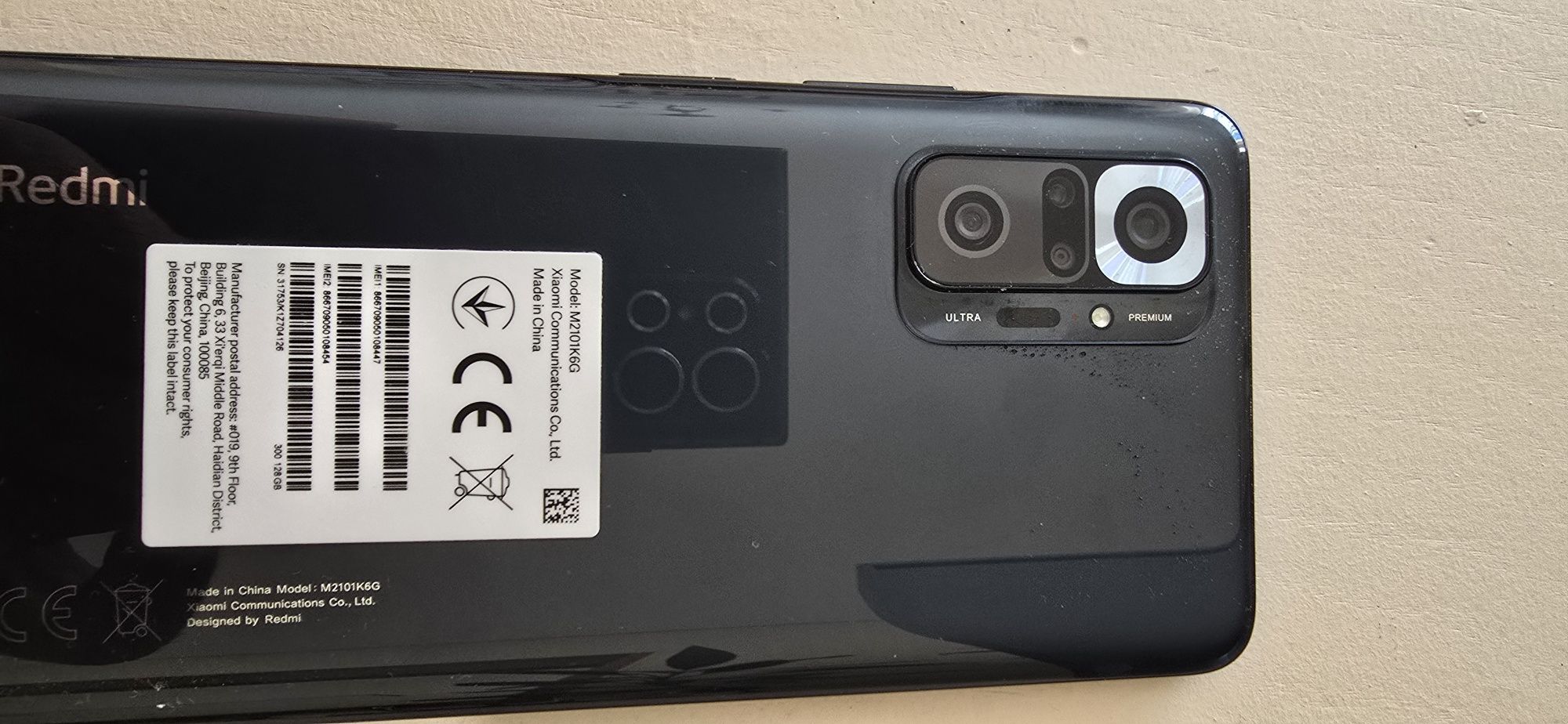 Telemovel Redmi note 10 pro