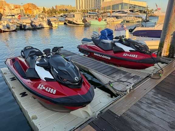 Two Sea-Doo RXP-X 325 jet skis & Moorings for Sale