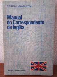 Manual do Correspondente de Inglês - W. G. Tackle e Gomes Pitta