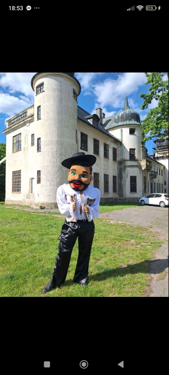 Żywa maskotka dla animatorów