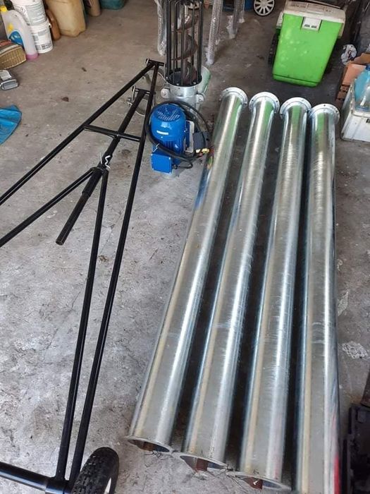 Rura ocynk Żmijka Do Zboża Przenośnik nowe Transport