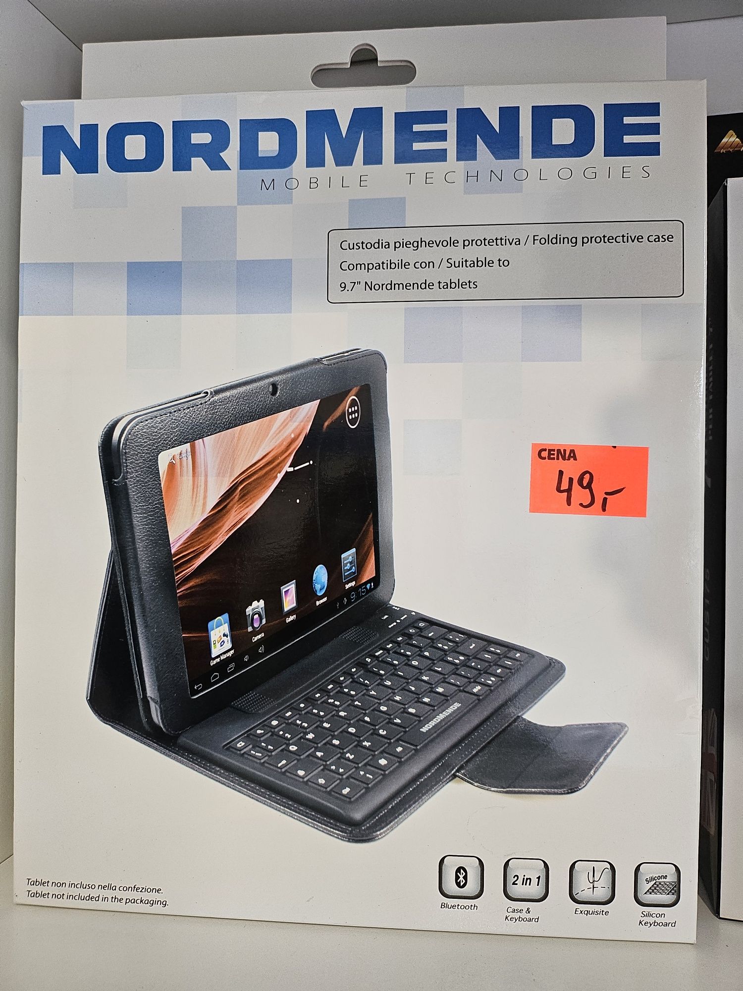 Klawiatura silikonowa z systemem Bluetooth Baten Widess 3.0