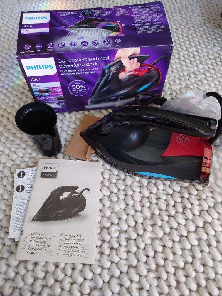 Żelazko parowe PHILIPS Azur Elite Steam Iron GC5037 - topowy model
