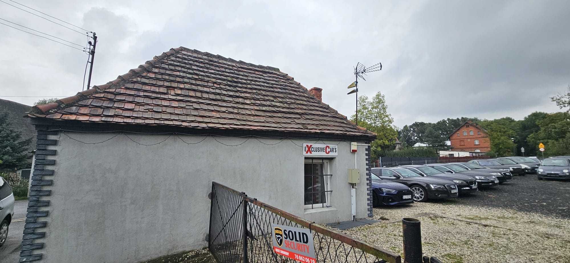 Do wynajęcia komis plac z wyposażonym biurem 5,5a +garaż