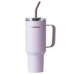 Blackube 1200ml Tumbler z pokrywką i słomką, bez BPA, szczelny, metal