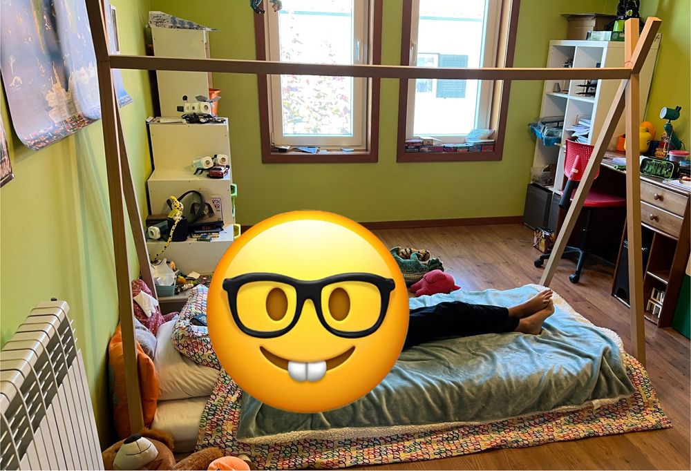 cama de chão infantil