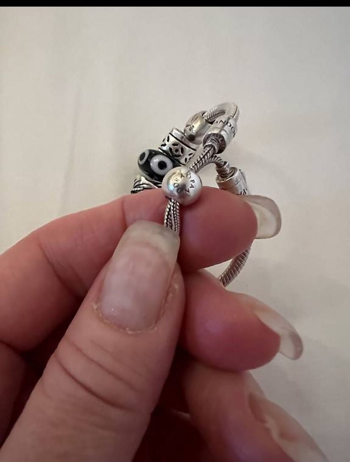 Pandora original Pulseira com Charms
