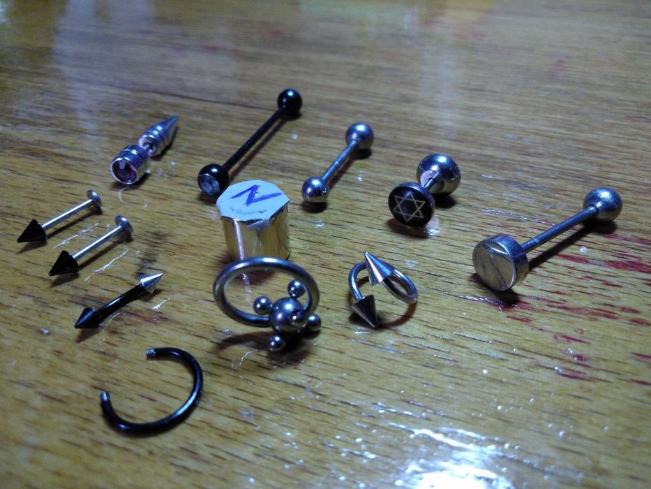 Серьги, штанги, хирургическая сталь,тпирсинг, украшения,выбор100-60грн