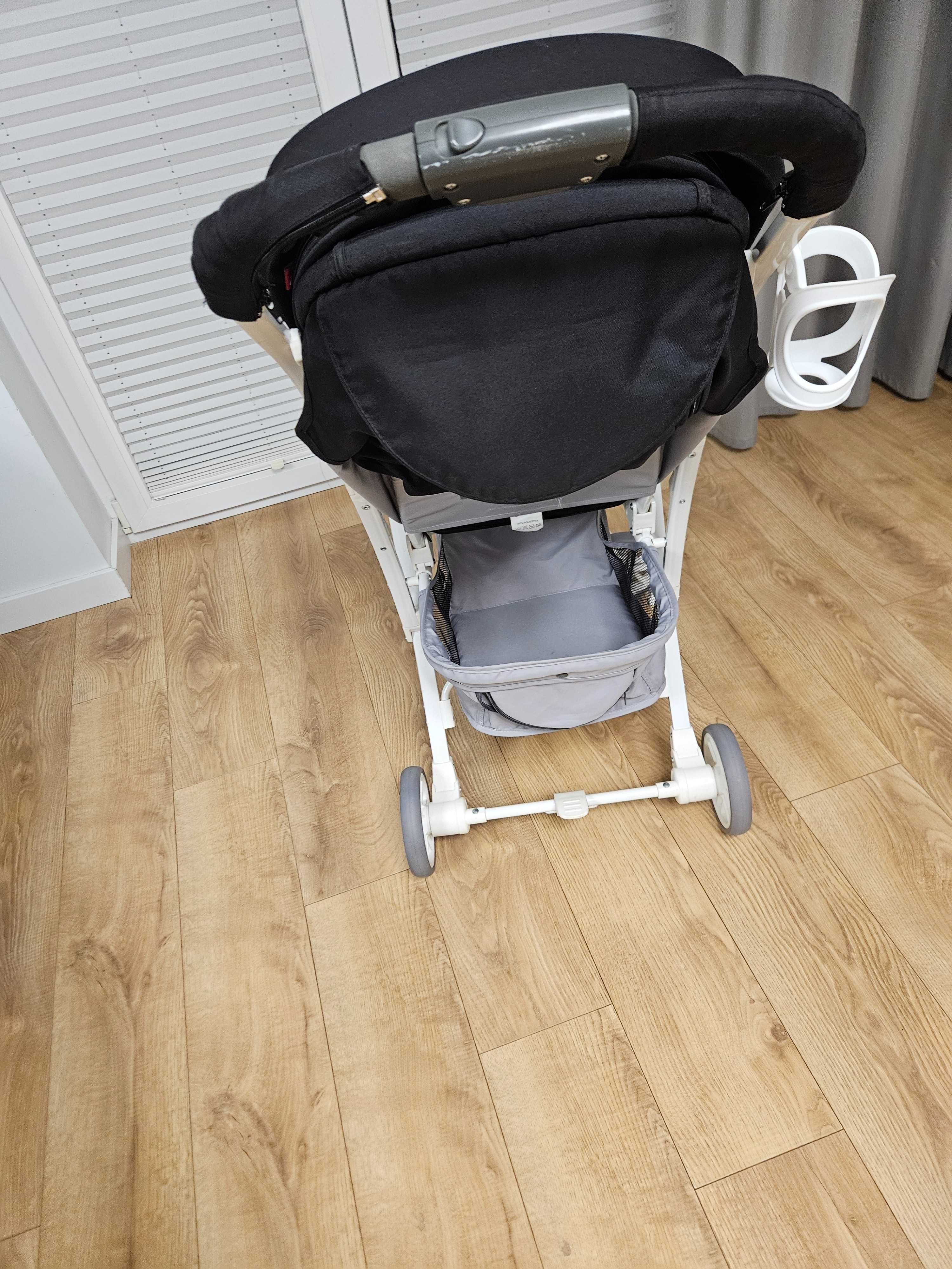 Wózek spacerowy -Euro Cart Volt Pro – wózek spacerowy - Anthracite