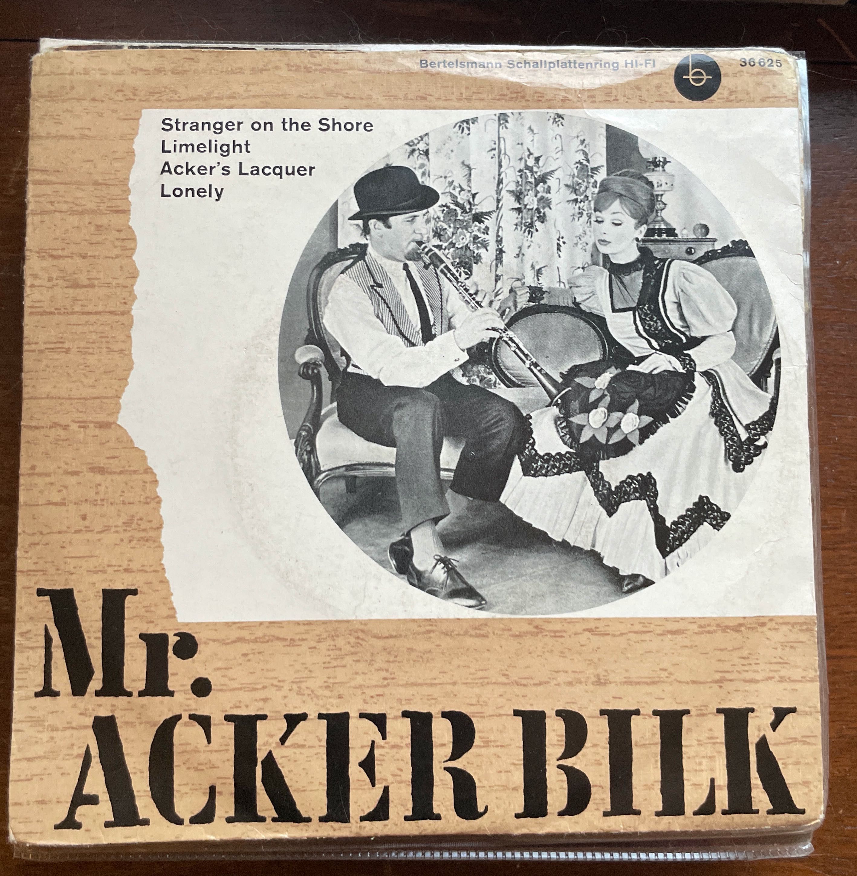 Mr. Acker Bilk Stranger on The Shore Singiel Winyl