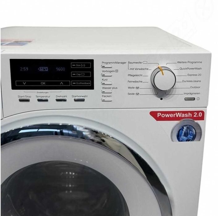 Пральна машина Miele / Мілле WMH121, 8 кг, 1600 об/хв, біла