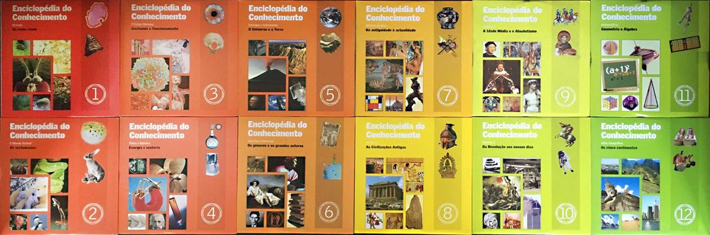 Colecção Enciclopédia do Conhecimento (12 CD-Rom)
