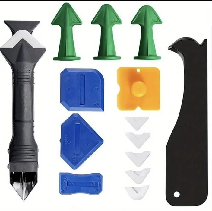 Набір інструментів для фінішної обробки герметика 4-в-1