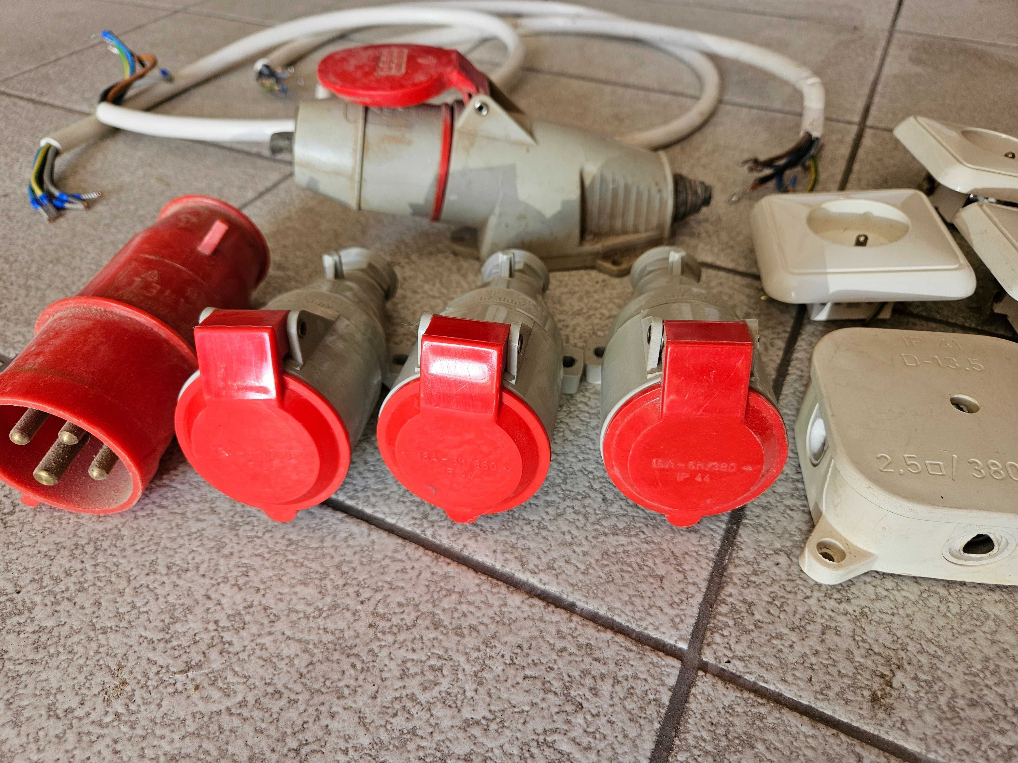 gniazda siłowe WALTHER 16A 380-415V typ 110 4 06 zestaw13sztuk +GRATIS