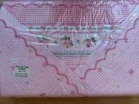 Lençóis de Flanela Rosa 100% Algodão