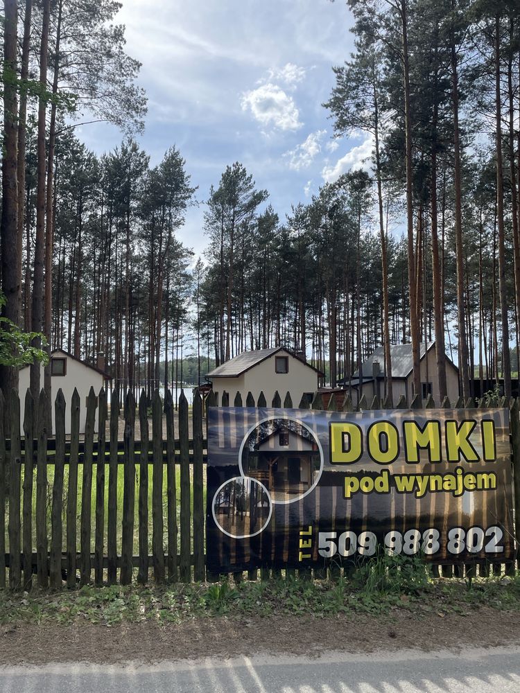 Domki nad jeziorem. Domki na wynajem. Domki w lesie. Domki nad zalewem