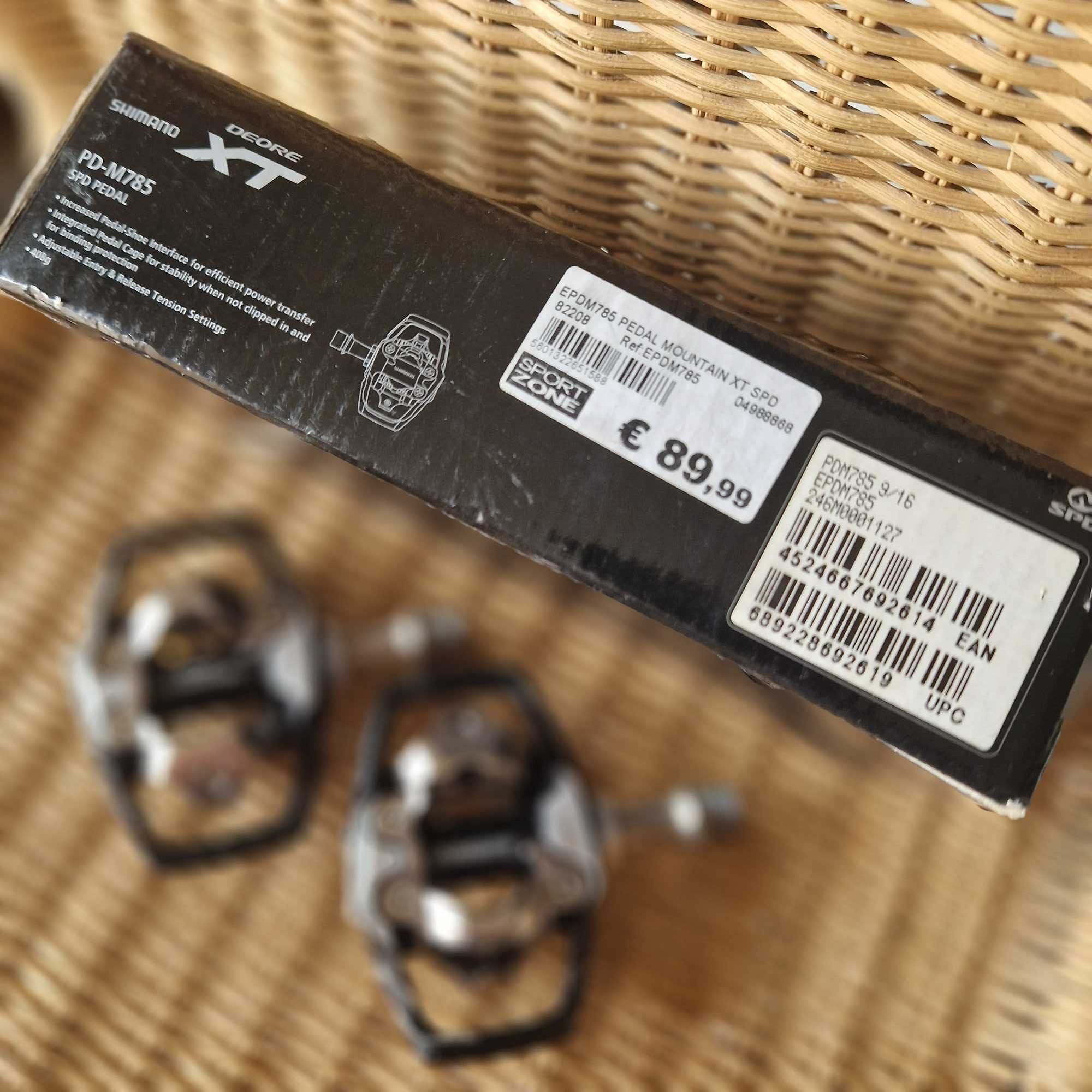 Pedais Shimano Deore XT