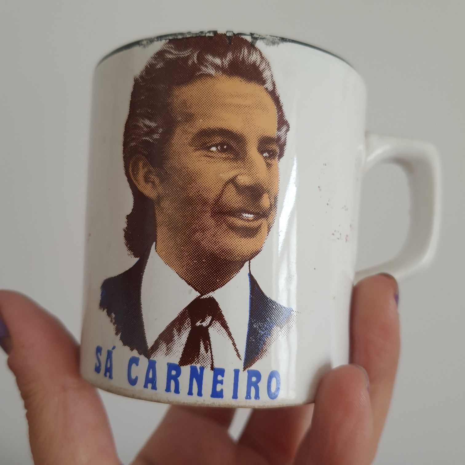 Caneca Sá carneiro colecionavel