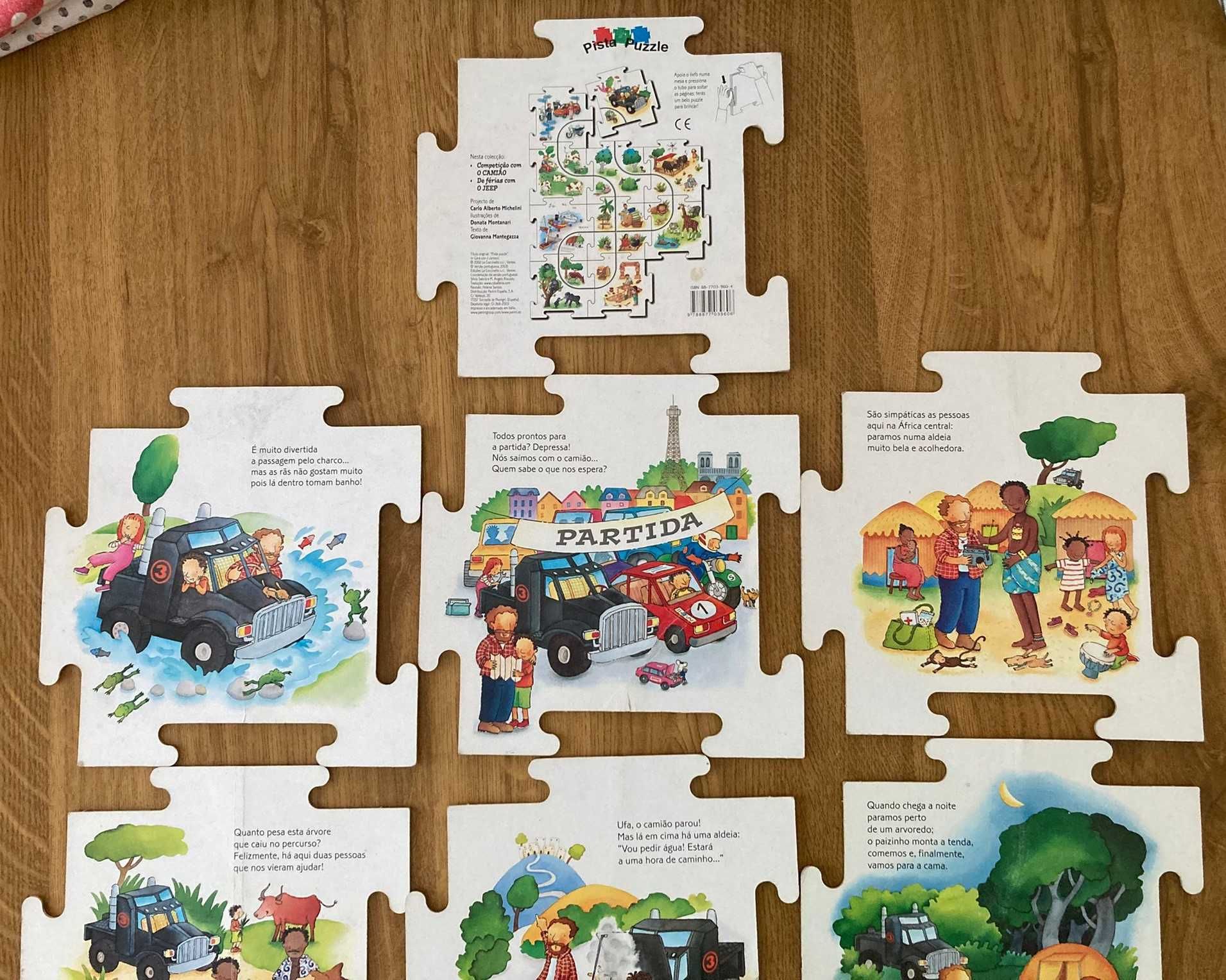 Pista Puzzle Competição com o Camião