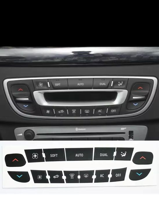 Ремкомплект кнопок кондиціонера Renault Scenic Megane masterвантажівок