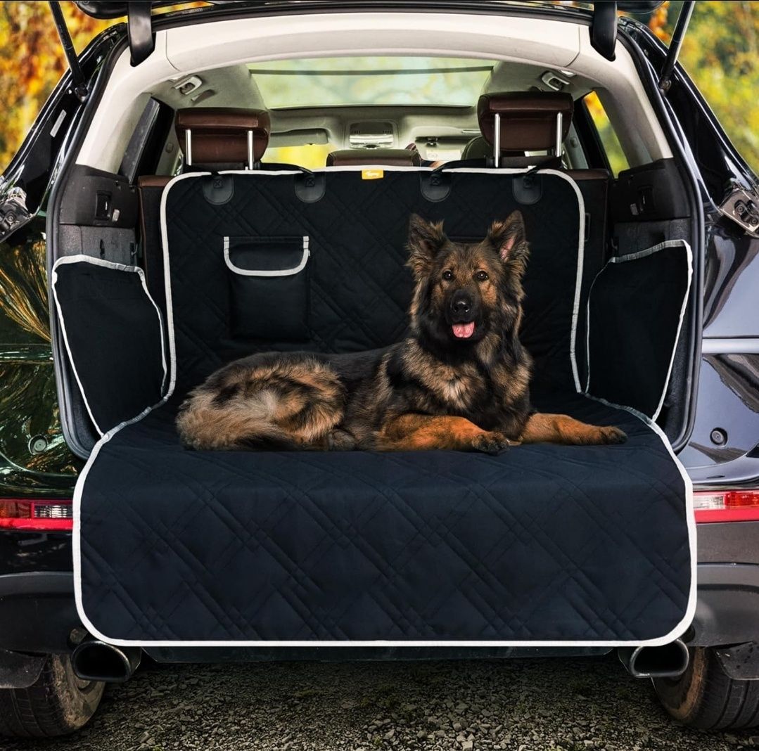 Mata ochronna  do bagażnika dla psów w samochodzie KRK, igła