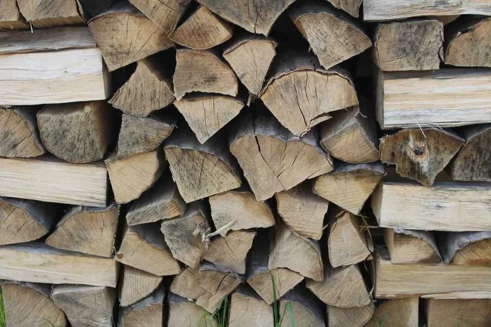 Drewno kominkowe i opałowe, sezonowane, połupane