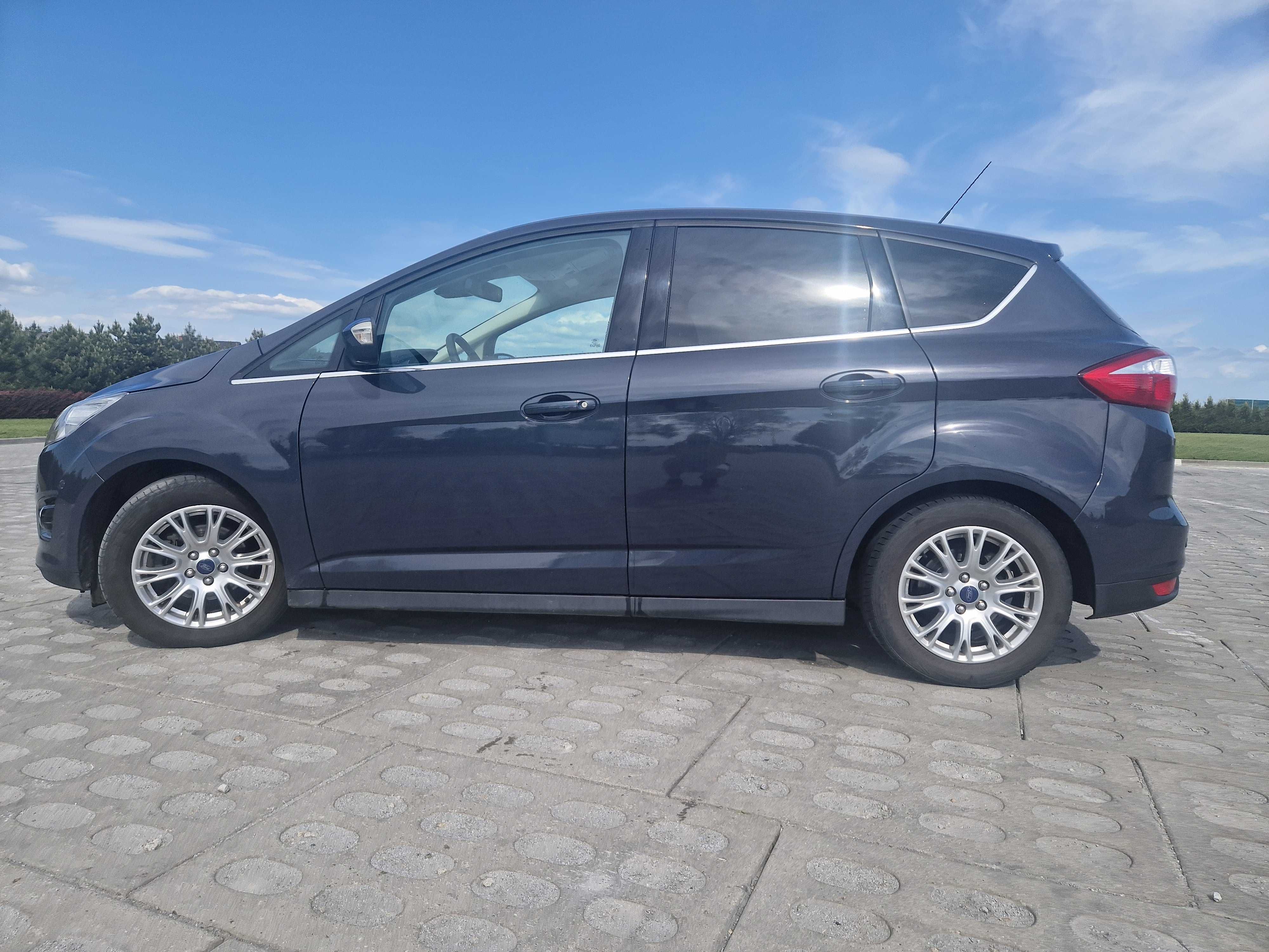 Ford C-max Titanium 2014r 1,6D Skóra,Alu,PDC,Climatronic,ACTIV PARK !!