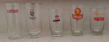 Conjunto de copos de cerveja
