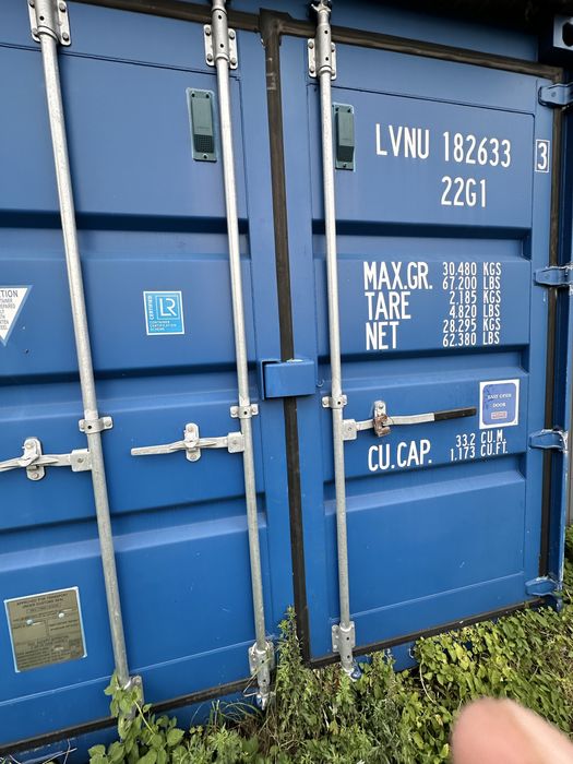 Kontener morski 20- 3 sztuki jak nowe, super stan