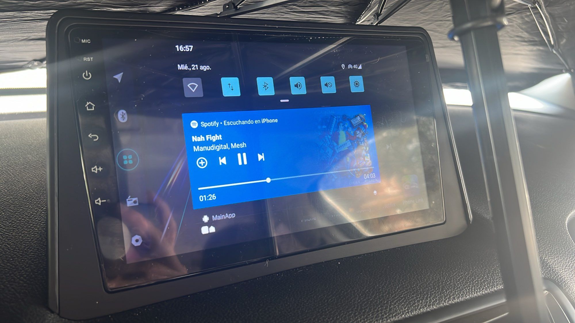 Rádio android 9" Opel Mokka 2012-16 Carplay GPS WiFi 1/32GB + CANBUS