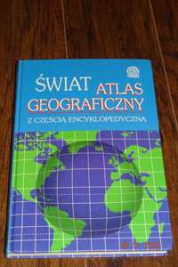 Świat atlas geograficzny z częścią encyklopedyczną