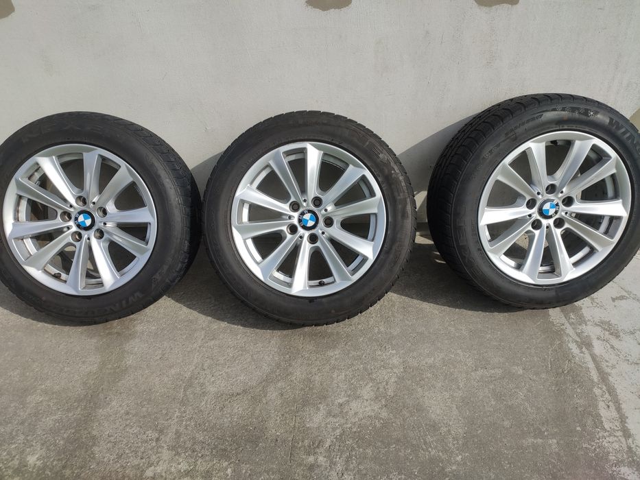 Koła felgi z BMW F11/10 oponami zimowymi Nexen 225/55 R17 i