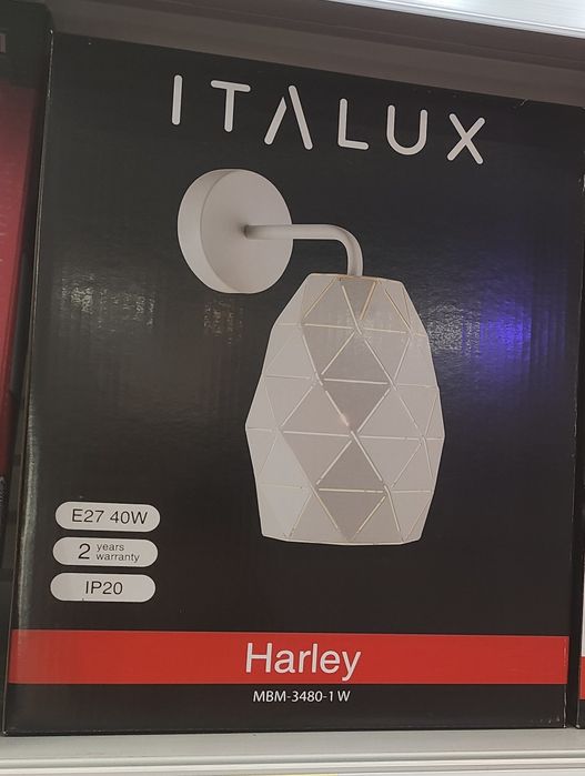 2× Kinket biały Harley