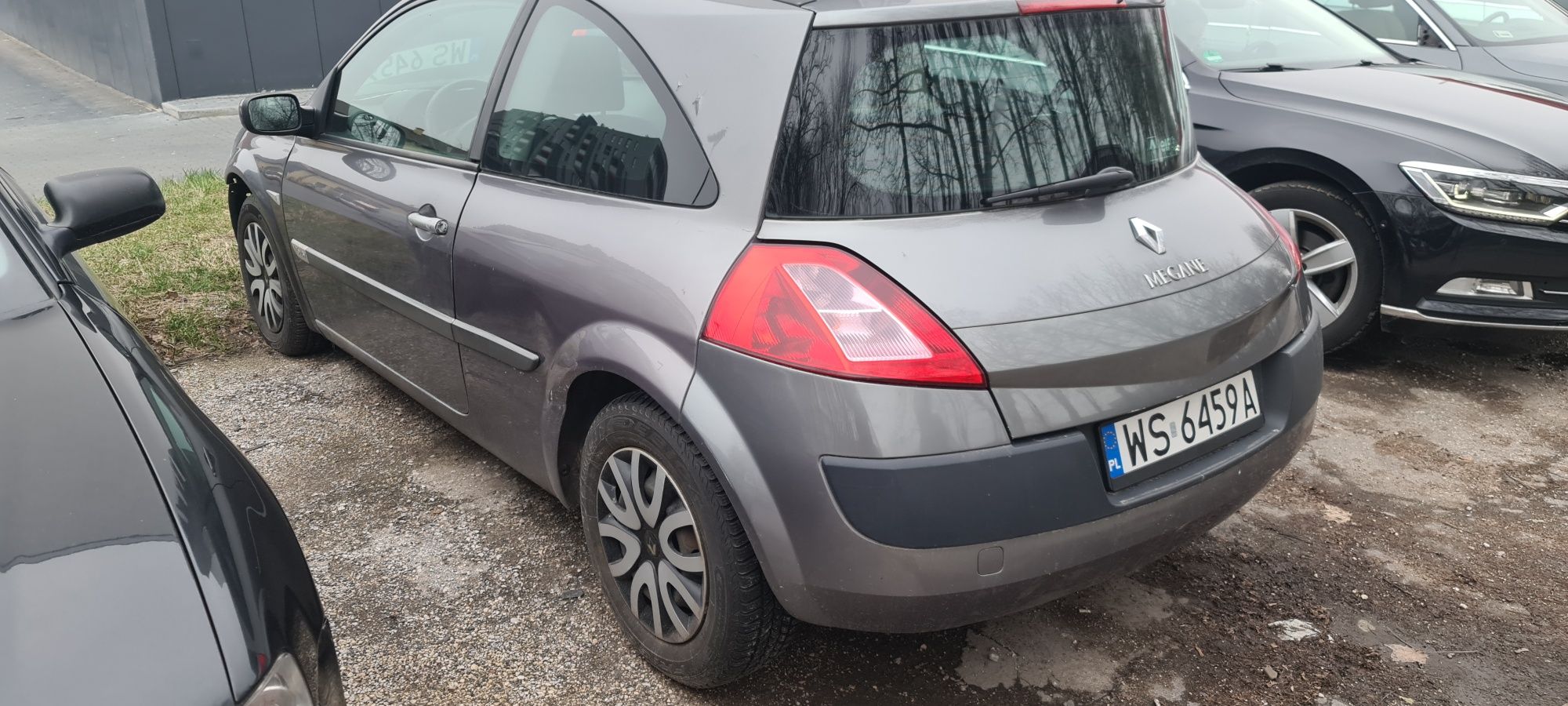 Renault megane 2 silnik 1.6 16v Nv603 maska drzwi lampa zderzak pas